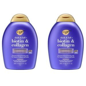 OGX Conditioner Thick Full 2 Pack Volumizing Hair Product Moisturizing Body FC4